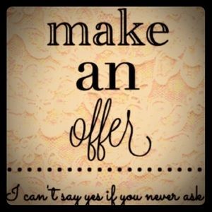 All reasonable offers welcomed!